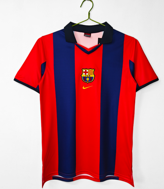 Retro 1998/99 Barcelona Local（stand-up collar） 5A