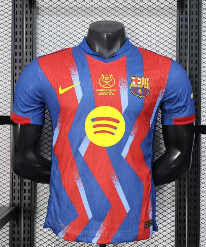 Versión Jugador 26/27 Barcelona red and blue