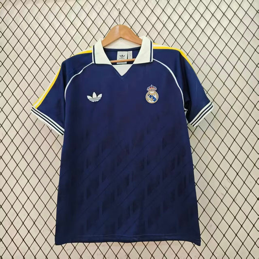 Versión Aficionado 26/27 Real Madrid Edición Retro Royal Blue